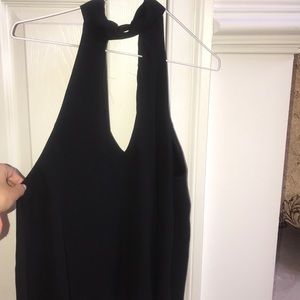 Sexy Open V Cut Top Sz M